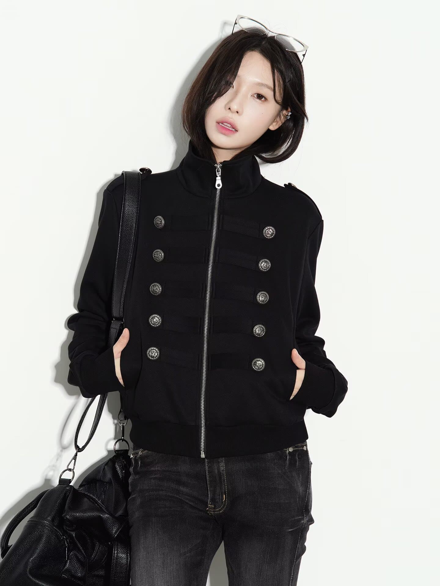 봄 가을 ins 조수 브랜드 워크웨어 재킷 남녀 2026 새로운 한국 스타일 트렌드 레트로 루즈핏 악당 잘 생긴 캐주얼 상세 이미지 3