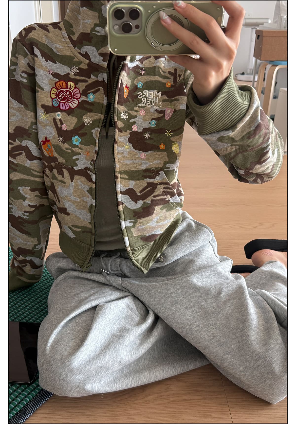 아메리칸 디자인 센스 단추 허리밴드 펌프 로프 넓은 다리 웨이 바지 남녀 루즈핏 캐주얼 다용도 긴 바지 상세 이미지 15