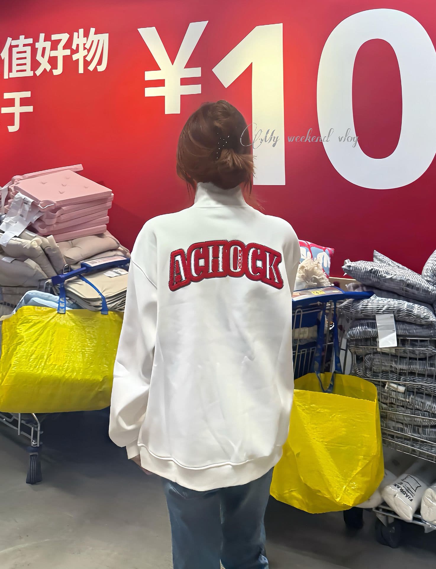 얇은 스타일 털이 있는 순수한 Mianhua 면 복합 후드티 여성 이미지 3