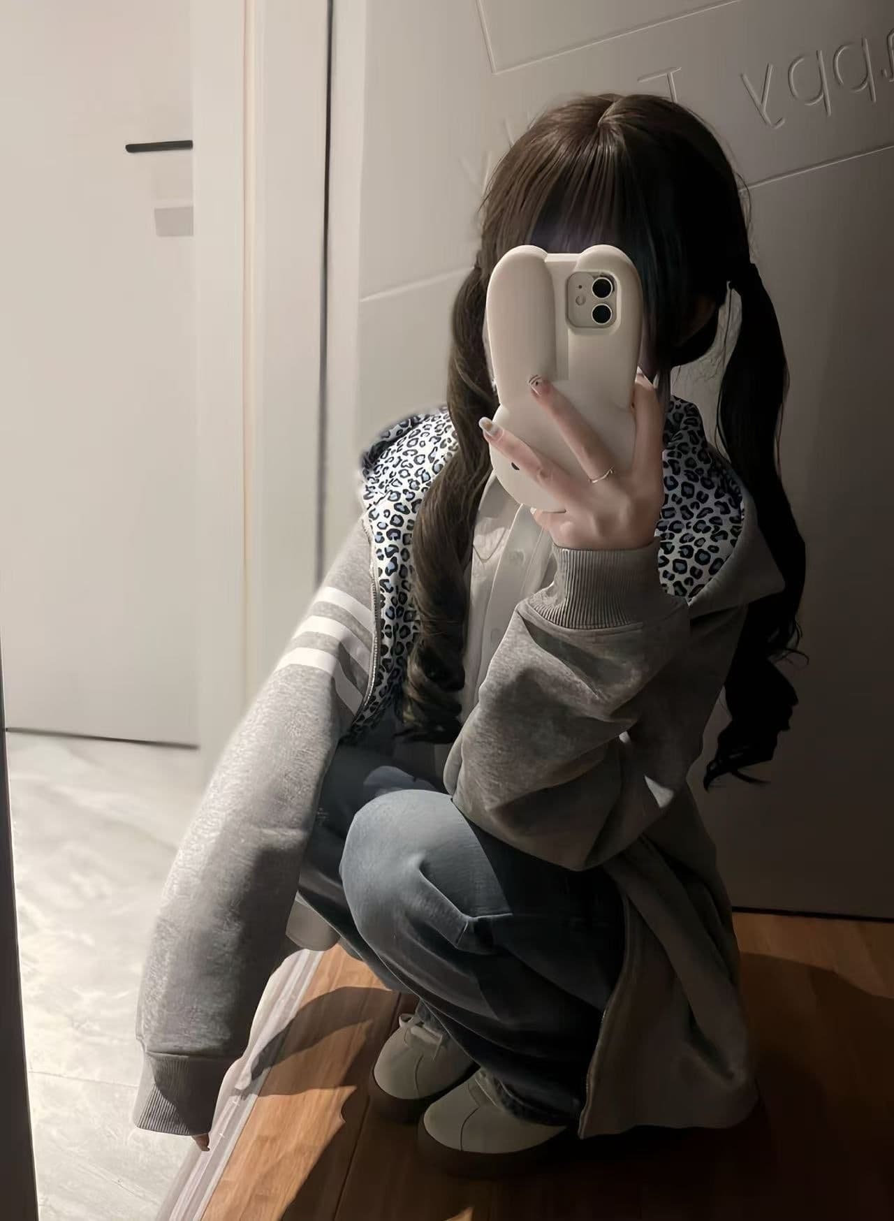 있음 선적 얇은 스타일 원본 인사이드 그리기 자수 주문 표준 순수한 Mianhua 면 복합 후드 티 스웨터 여성 상세 이미지 6