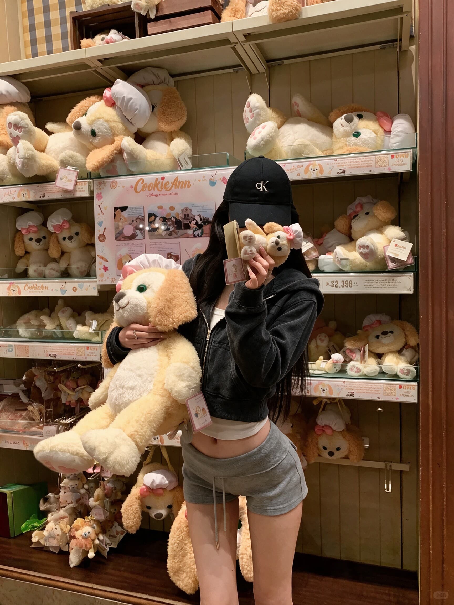후아 면 마 오래된 공예 아메리칸 레트로 워싱 파란색 지퍼 후드 티 스웨터 여성 가을 재킷 이미지 3