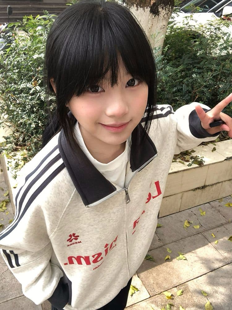 얇은 스타일 350 그램 원본 솜씨 백금 지퍼 순수한 Mianhua 면 복합 후드티 여성 상세 이미지 9