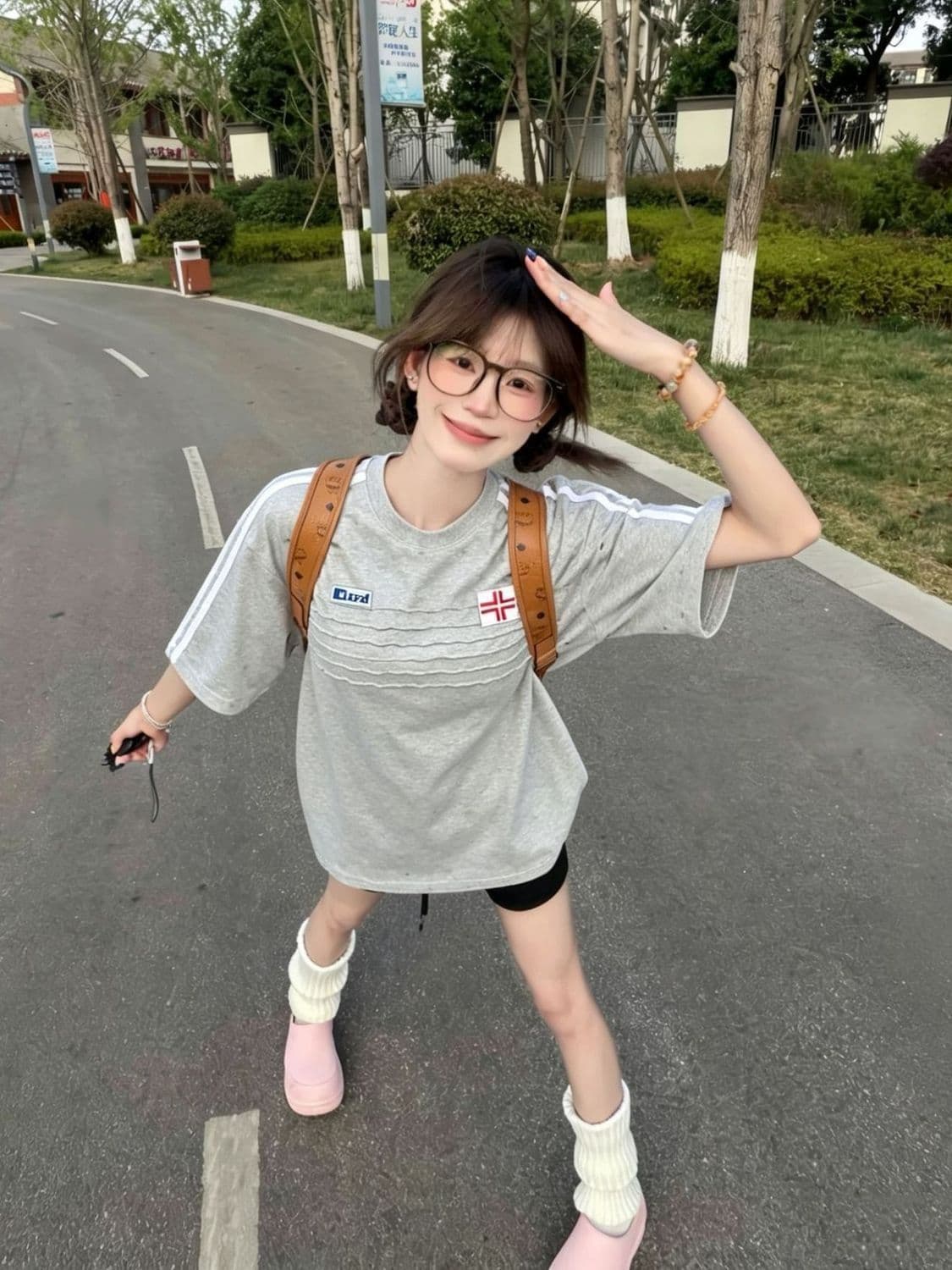 원본 솜씨 순면 220 그램 빗질하다 닫기 반팔 티셔츠 여성