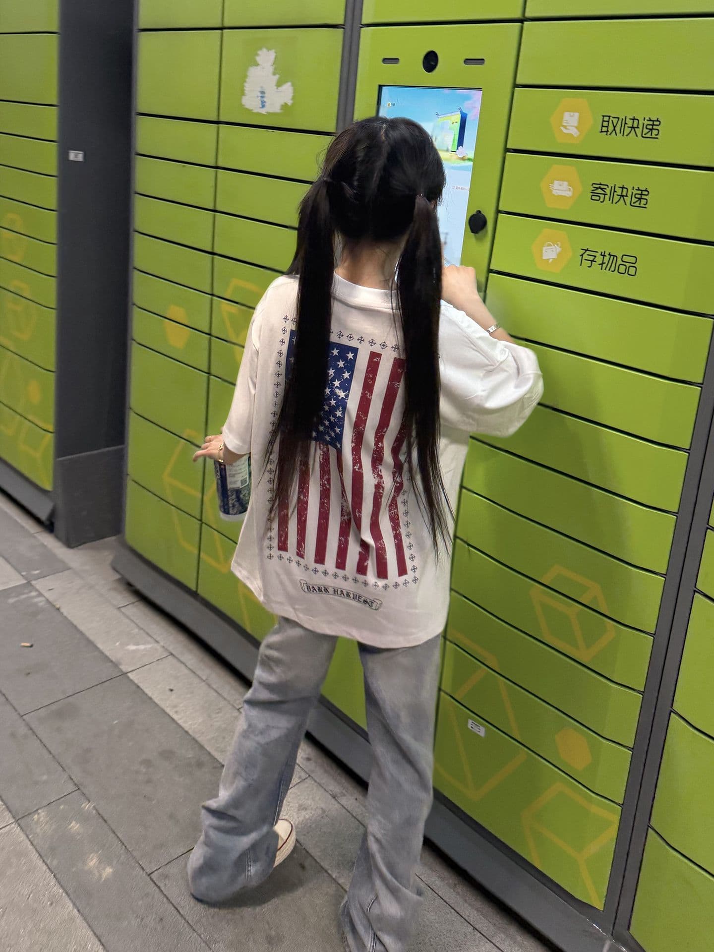 원본 솜씨 19 지점 220 그램 순면 반팔 티셔츠 여성 상세 이미지 8