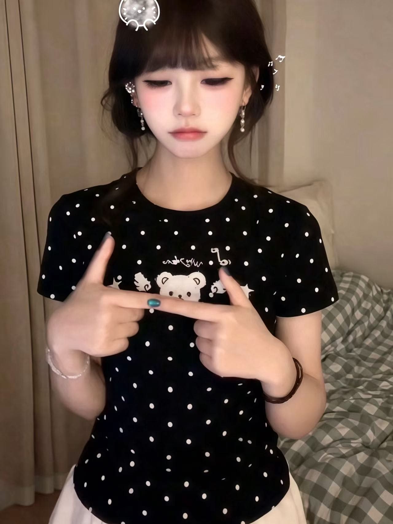 원본 수건 자수 네리 가게 천 40 220 그램 92 면 8 암모니아 Lun 몸매 가꾸기 반팔 이미지 4