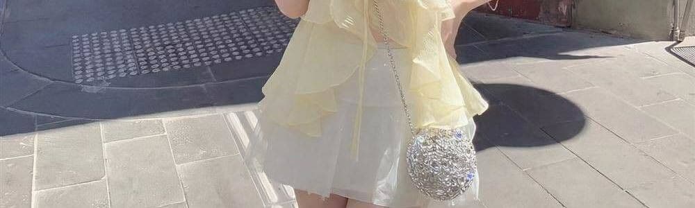 원본 원단 프랑스식 프릴 민소매 조끼 셔츠 여성 여름 불규칙 루즈핏 슬림해 보이는 품격 맨위 상세 이미지 4