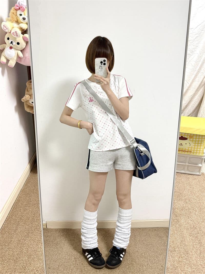 좋은 품질 솜씨 40 220 그램 92 면 8 암모니아 Lun 몸매 가꾸기 반팔 티셔츠 상세 이미지 6