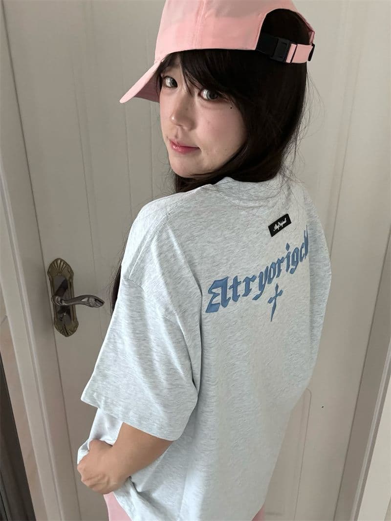 좋은 품질 자수 네리 가게 천 주문 접착제 표준 19 지점 220 그램 순면 반팔 티셔츠 상세 이미지 6