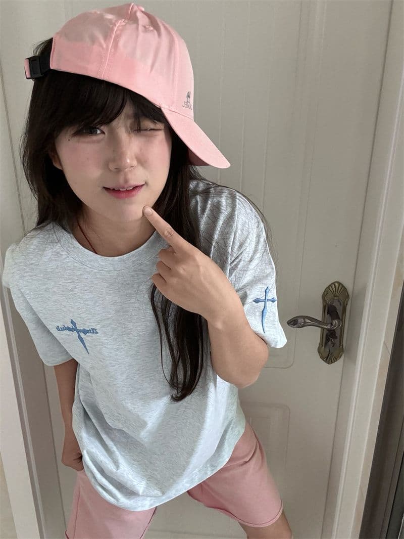좋은 품질 자수 네리 가게 천 주문 접착제 표준 19 지점 220 그램 순면 반팔 티셔츠 상세 이미지 7