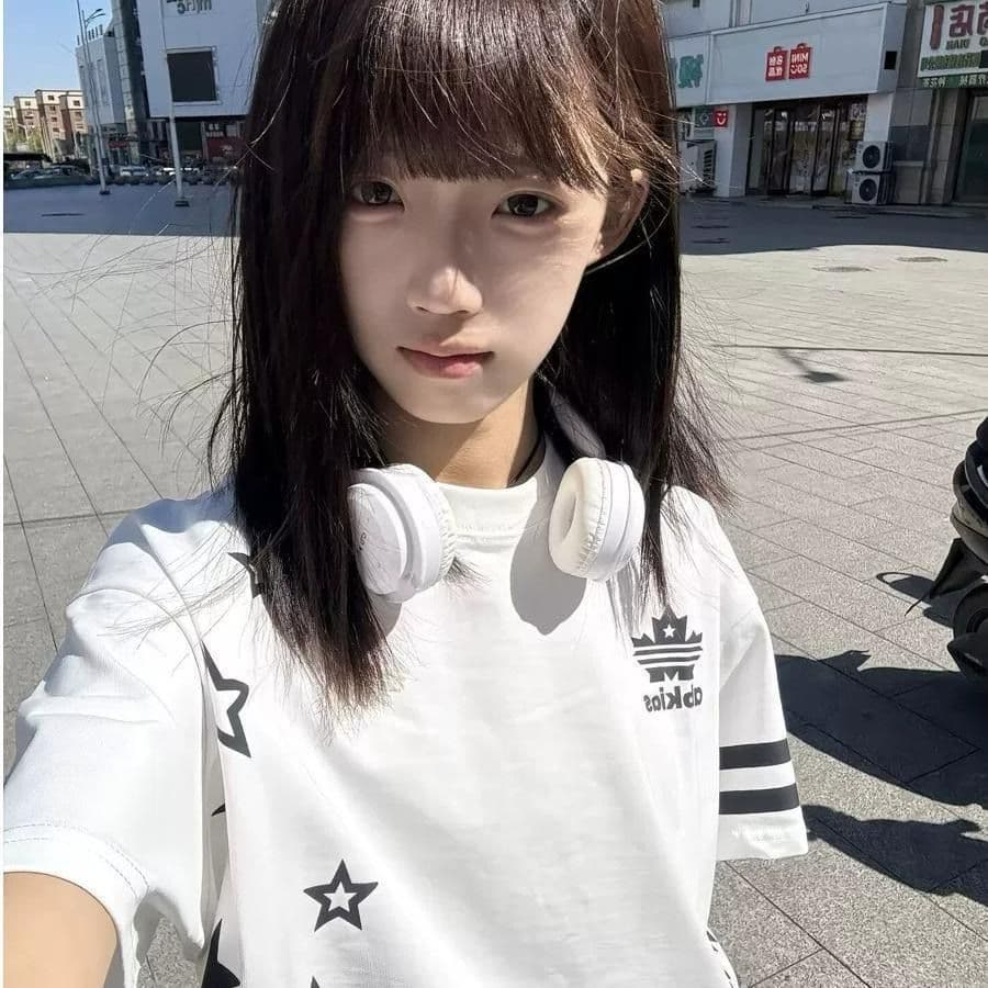 순면 220 그램 빗질하다 닫기 반팔 티셔츠 여성 이미지 5