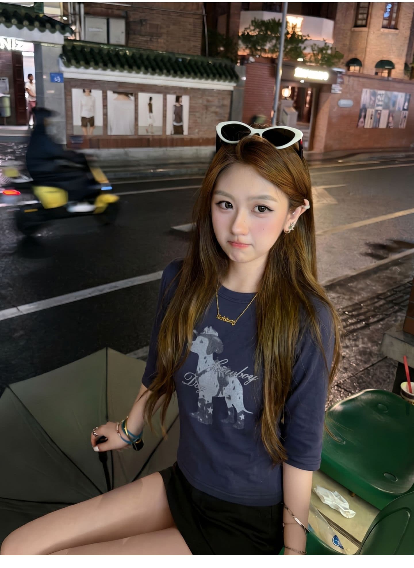 광저우 원단 중간 소매 핏 스타일 디지털 직분사 210 그램 95 면 40s 오스트리아 델 달마 시안 반팔 티셔츠 이미지 2