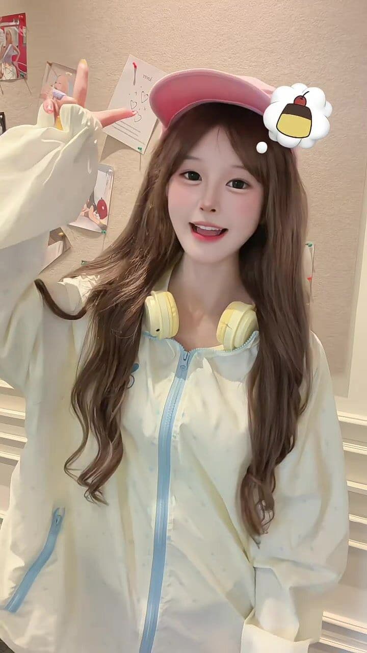귀여운 후드 자외선 차단 의류 여성 여름 새로운 느긋한 바람 바깥 쪽 선 얇은 스타일 자외선 차단 외투 별 도트 무늬 상세 이미지 22
