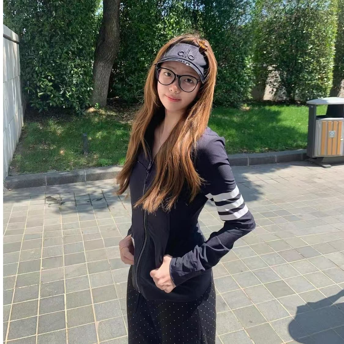프린트 원본 것 광저우 원단 차가운 센스 쇼트 스타일 몸매 가꾸기 자외선 차단 의류 여성 코트 상세 이미지 1