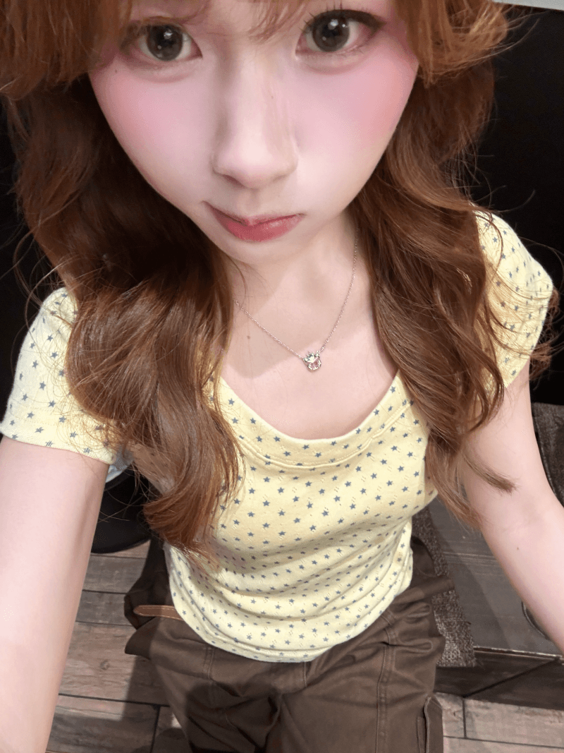 원본 자카드 원단 전체 인쇄 별 보트넥 비스듬한 어깨 반팔 티셔츠 맨위 상세 이미지 1