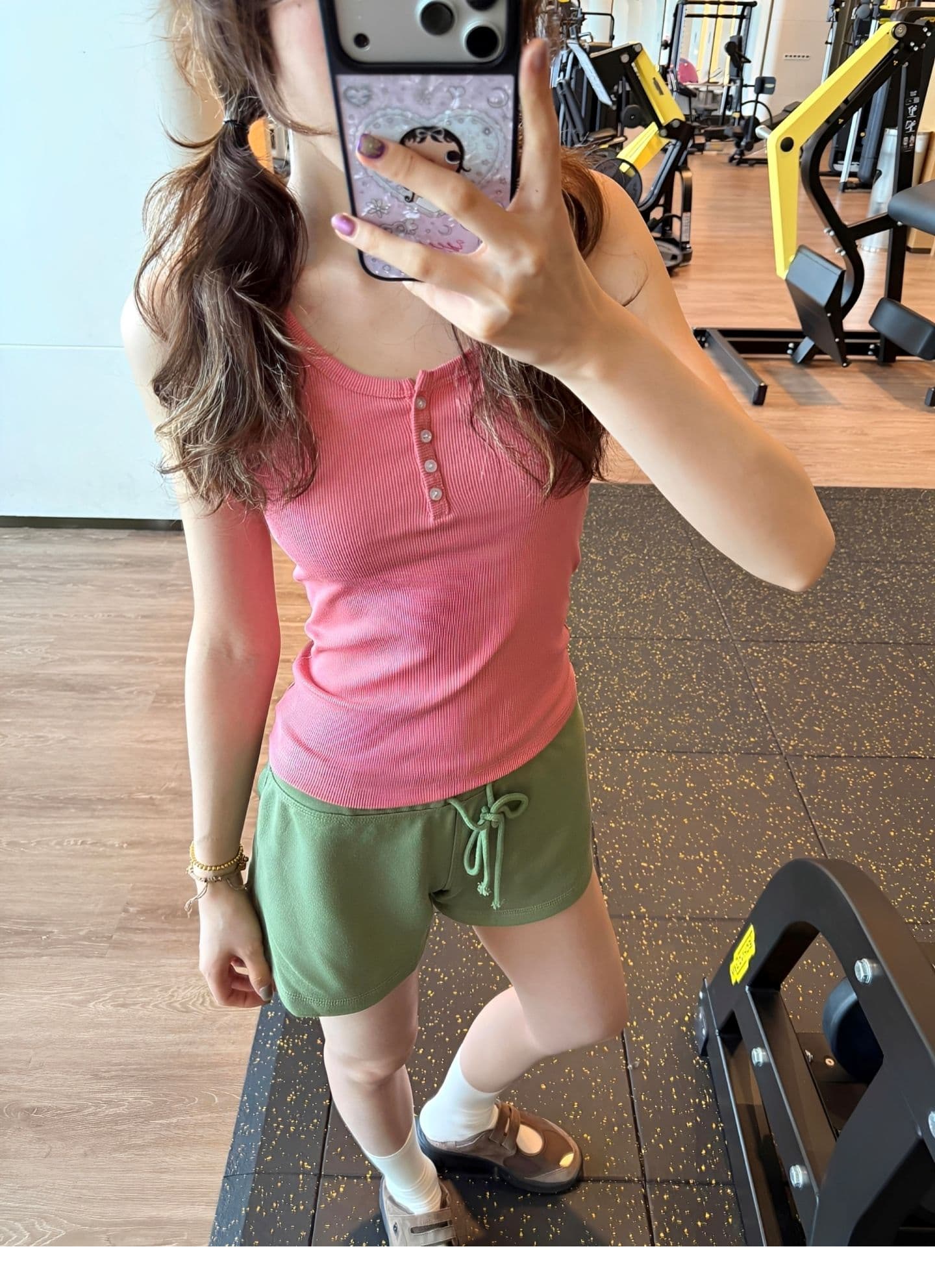광저우 원단 원본 원단 리브 부서 버클 허리 수축 슬림해 보이는 A형 단어 조끼 여성 여름 상세 이미지 4