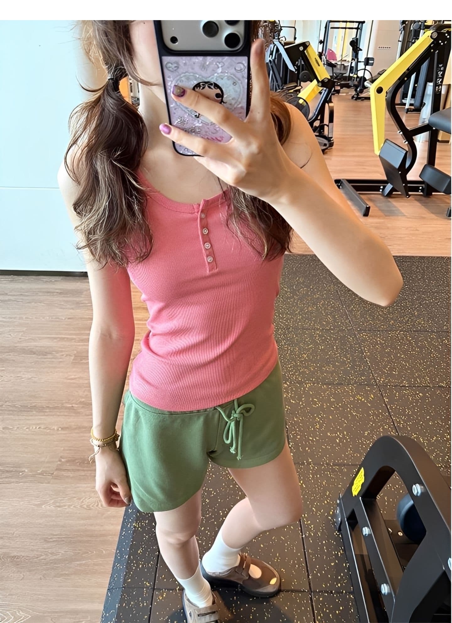 광저우 원단 원본 원단 리브 부서 버클 허리 수축 슬림해 보이는 A형 단어 조끼 여성 여름 상세 이미지 8