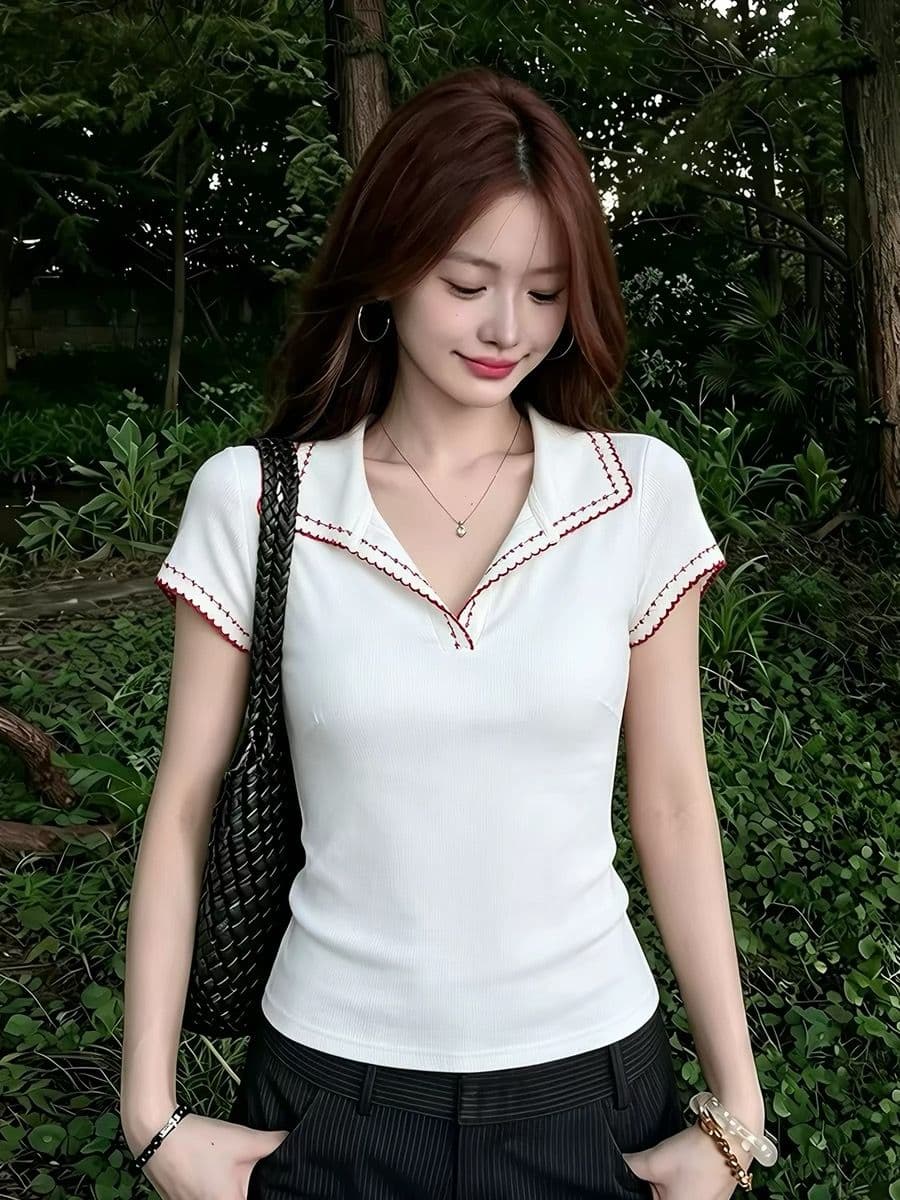 원본 솜씨 40 오스트리아 세대 서울 210 그램 순면 반팔 여성 이미지 4