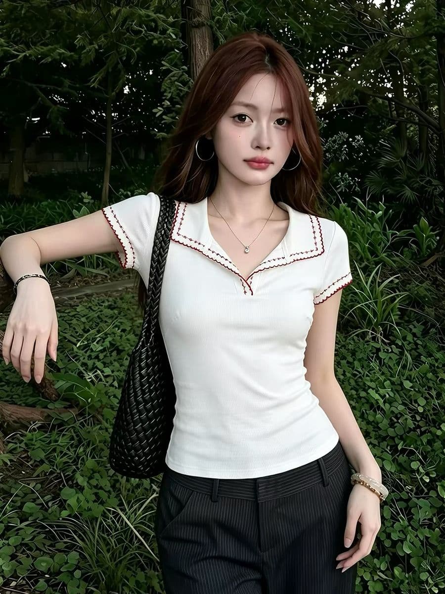 원본 솜씨 40 오스트리아 세대 서울 210 그램 순면 반팔 여성 상세 이미지 5