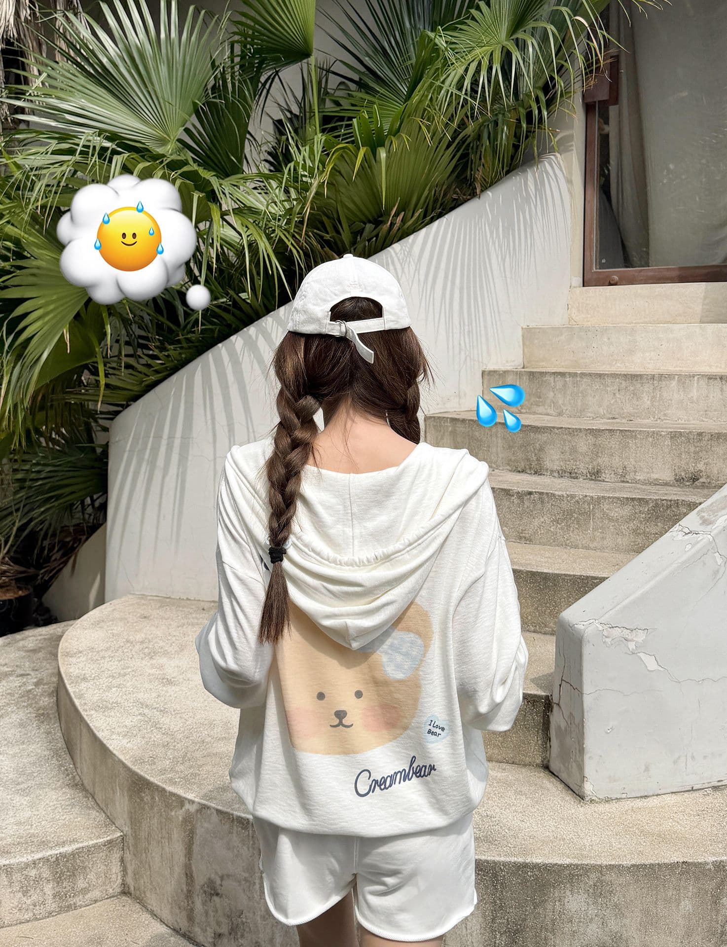 원본 솜씨 광저우 눈꽃 면 자외선 차단 블라우스 여성 상세 이미지 4