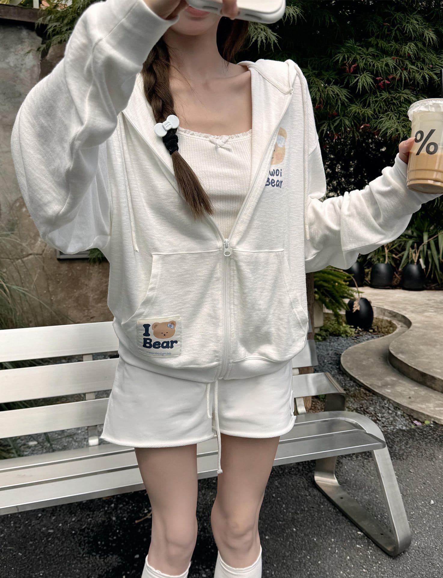 원본 솜씨 광저우 눈꽃 면 자외선 차단 블라우스 여성 상세 이미지 7