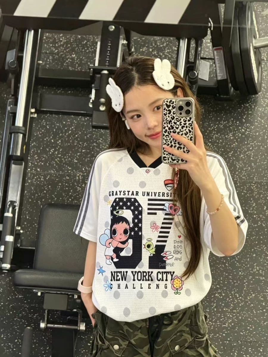 원본 원단 원본 것 반팔 티셔츠 상세 이미지 1