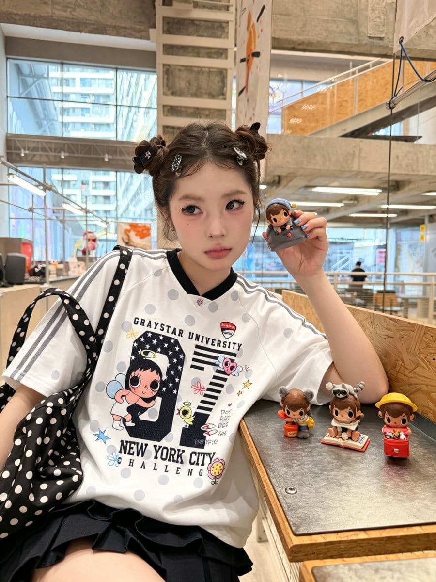원본 원단 원본 것 반팔 티셔츠 상세 이미지 3