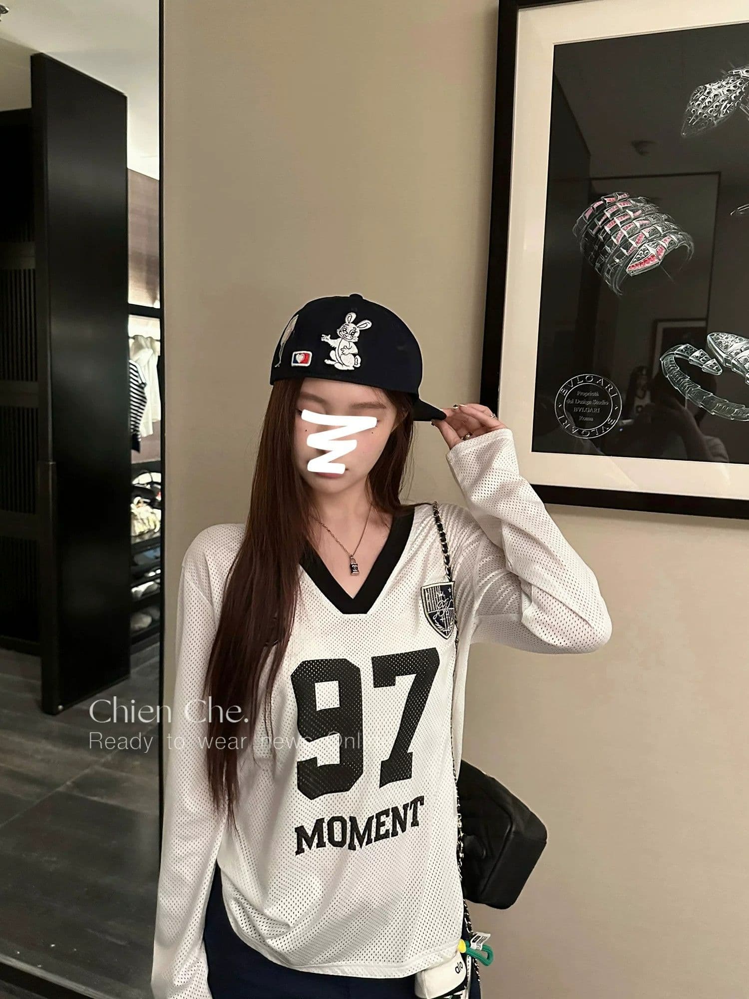 원본 것 아메리칸 티셔츠 여름 인터넷 얼굴 통기성 루즈핏 긴팔 자외선 차단 블라우스 여성 상세 이미지 9