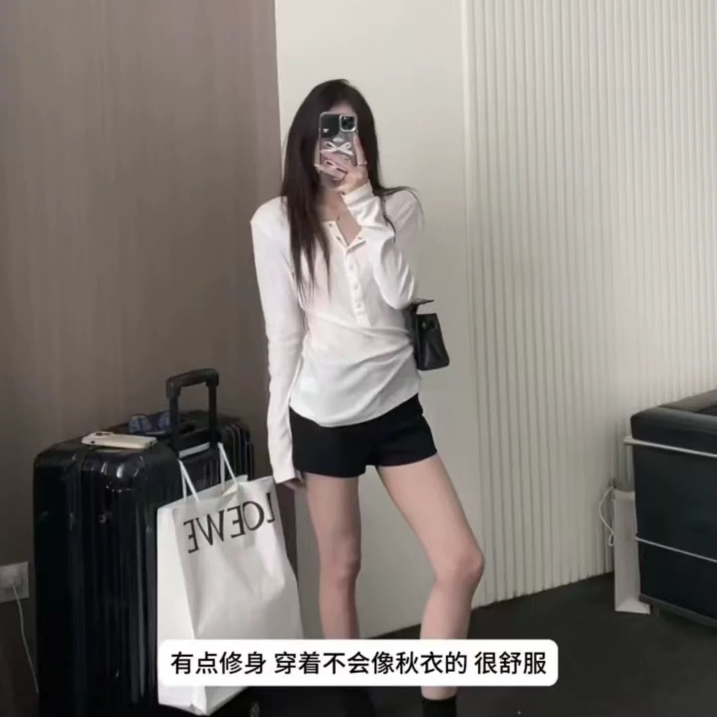 원본 솜씨 광저우 눈꽃 면 자외선 차단 블라우스 여성 이미지 5
