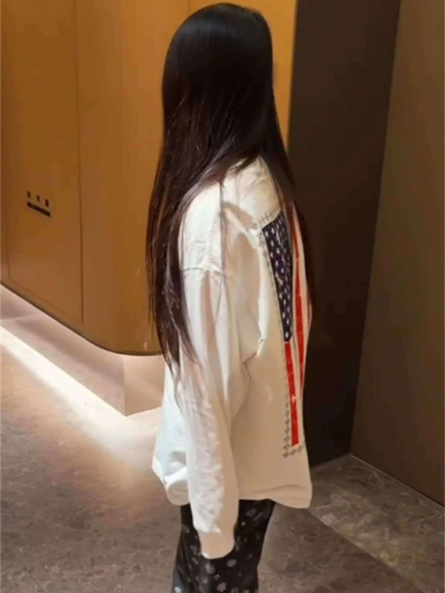 순면 220 그램 긴팔 티셔츠 여성 상세 이미지 5