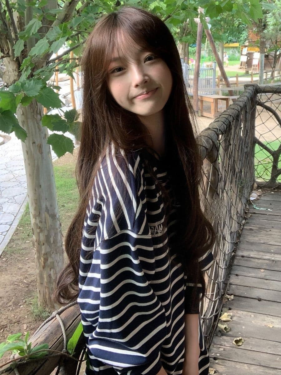 원본 솜씨 광저우 원본 원단 긴팔 티셔츠 여성 이미지 2