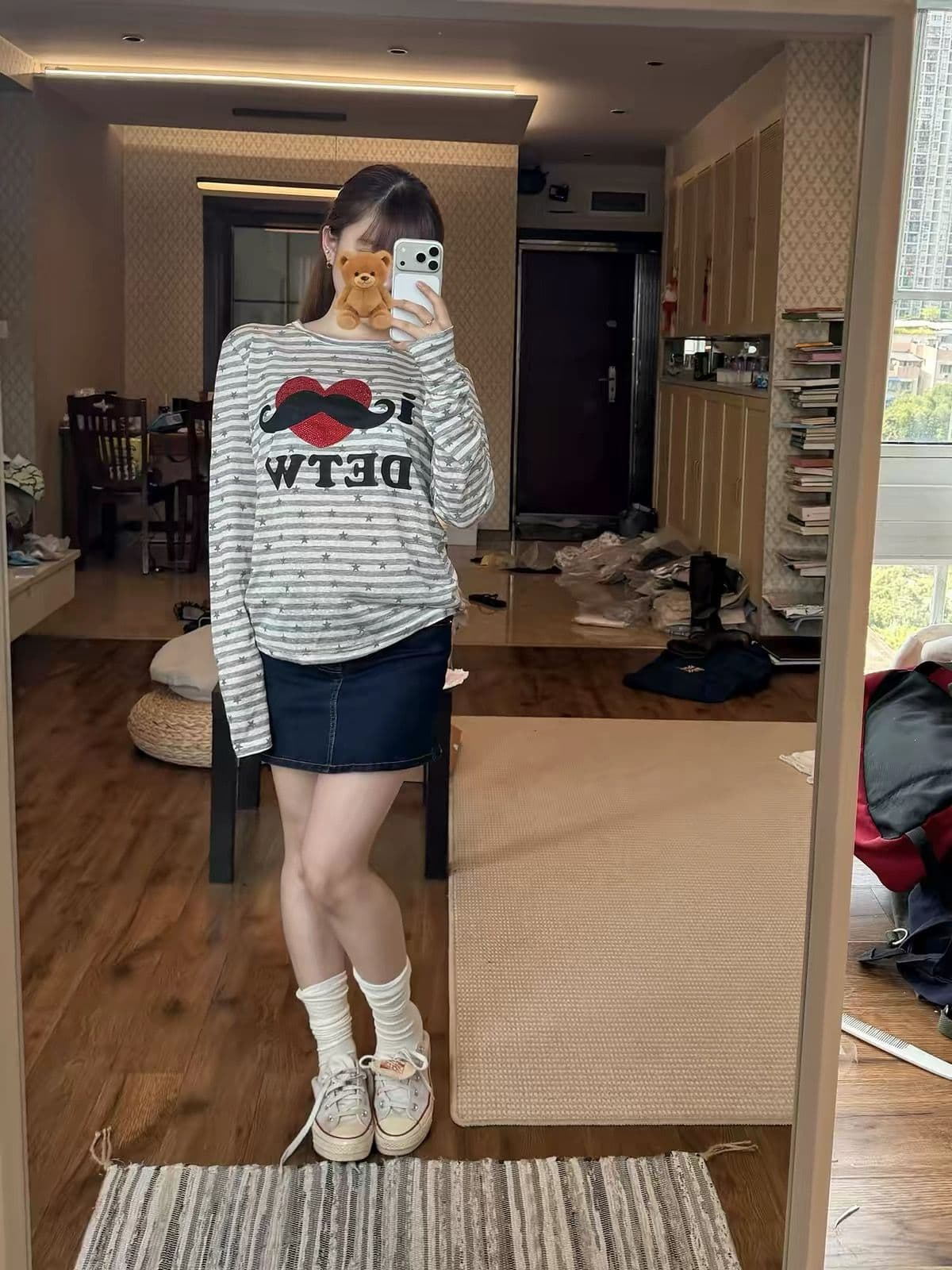 광저우 원본 원단 긴팔 여성 이미지 2