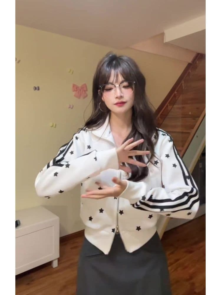 얇은 스타일 털이 있는 원본 솜씨 핫픽스 순수한 Mianhua 면 복합 후드티 여성 상세 이미지 6
