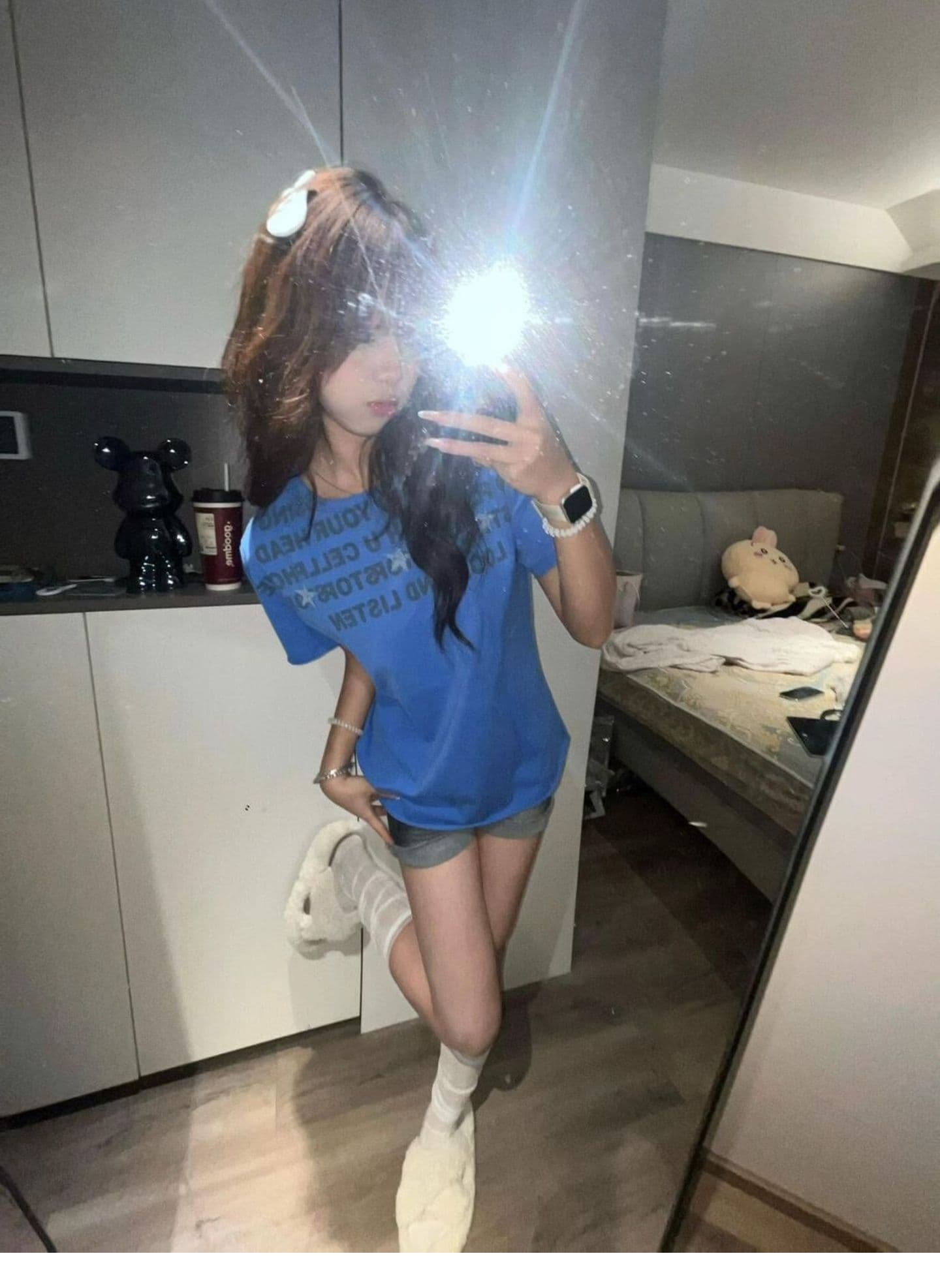 광저우 원단 원본 원단 디지털 직분사 아메리칸 레트로 알파벳 프린트 반팔 여름 맨위 상세 이미지 3