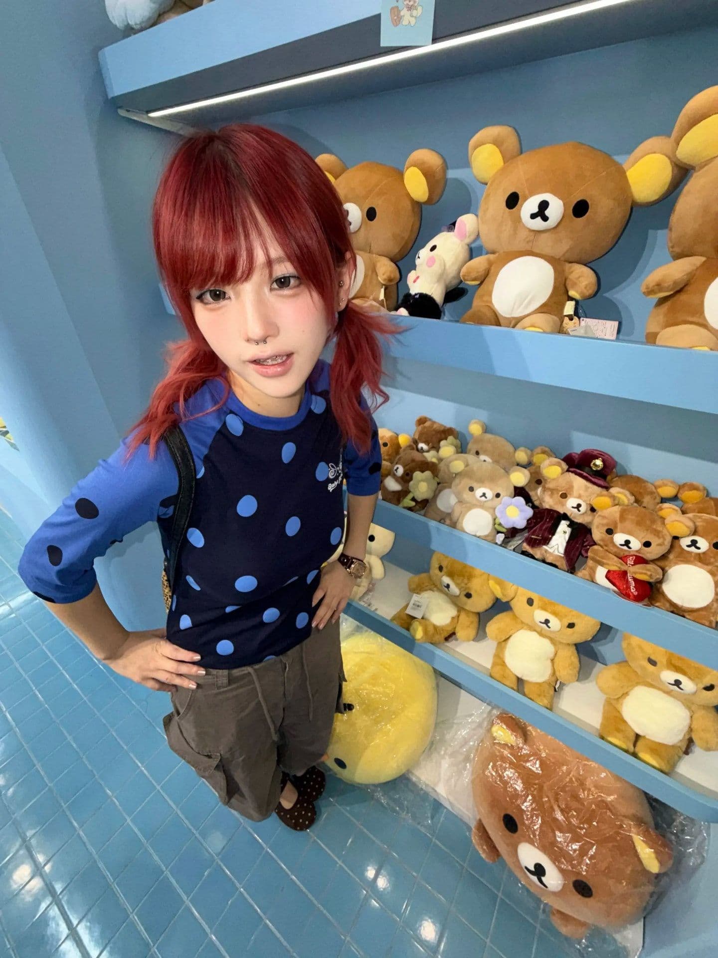 220 그램 1 1 훌륭함 면 긍정적 인 어깨 티셔츠 몸매 가꾸기 쇼트 스타일 배색 삽입 어깨 라운드 넥 맨위 상세 이미지 2