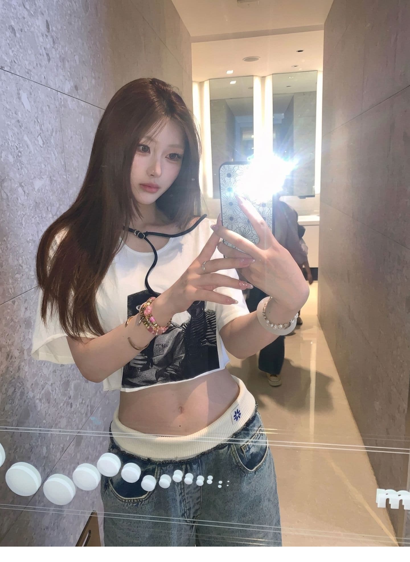 광저우 원단 원본 원단 아메리칸 레트로 알파벳 초상화 프린트 반팔 여름 맨위 상세 이미지 4