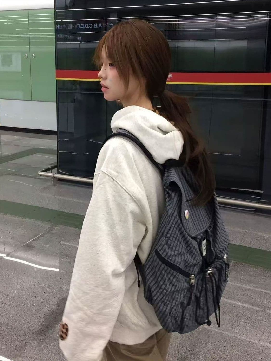 얇은 스타일 털이 있는 원본 솜씨 순수한 Mianhua 면 복합 후드티 여성 상세 이미지 9
