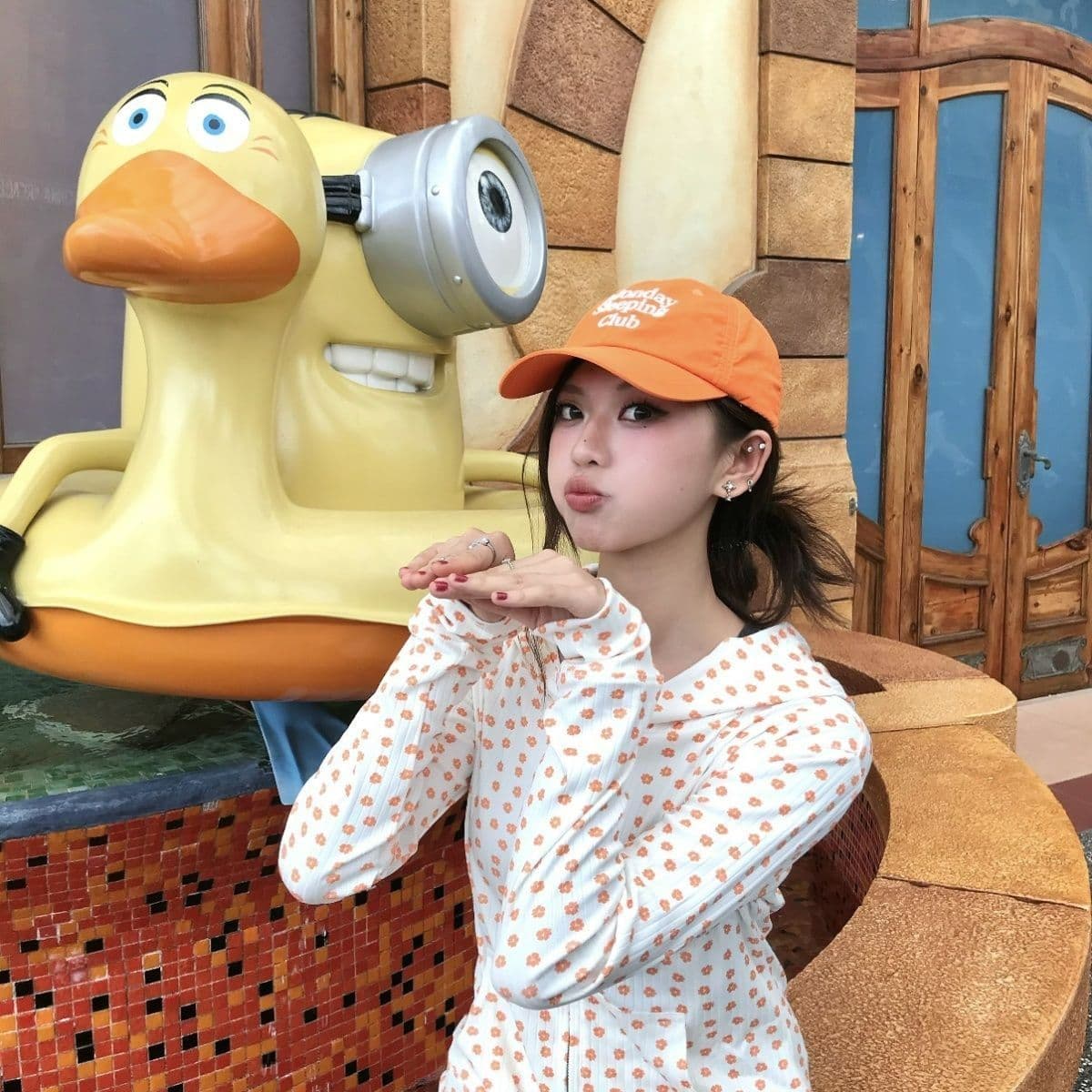 한 부서 품격 데이지 후드 지퍼 여성 코트 몸매 가꾸기 디스플레이 맨위 상세 이미지 3