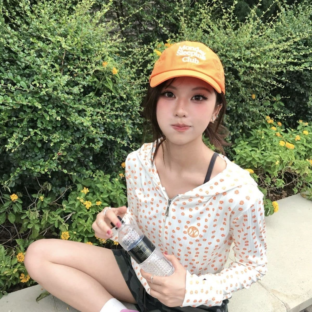 한 부서 품격 데이지 후드 지퍼 여성 코트 몸매 가꾸기 디스플레이 맨위 상세 이미지 4