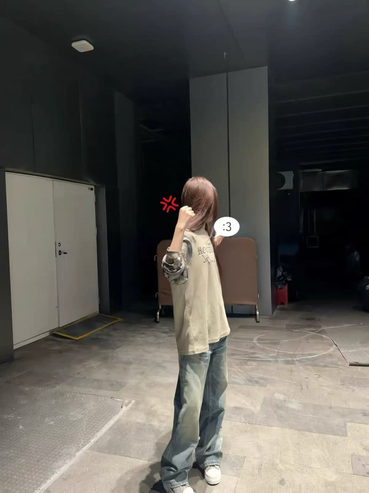 65 35 후아 남편 그리드 250그램 긴팔 티셔츠 여성 상세 이미지 4