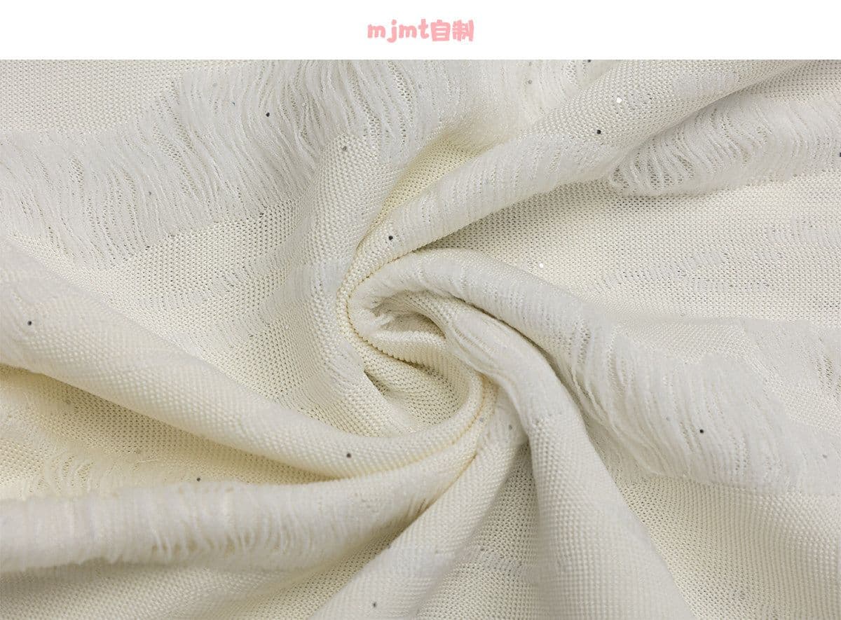 달콤한 차가운 만화 프린트 긴팔 티셔츠 여성 여름 착용 가져 가라. 자외선 차단 느긋한 바람 루즈핏 오프숄더 얇고 가벼운 블라우스 맨위 상세 이미지 17