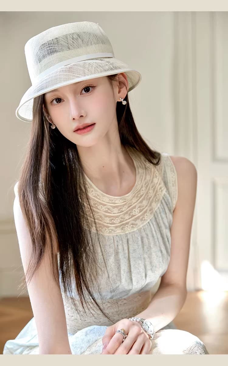 그리고 수 있습니다. chillcozy 꿈 리플 남쪽 법 휴일 레이스 조각 주간 실크 라미 허리 수축 민소매 드레스 봄 여름 상세 이미지 13