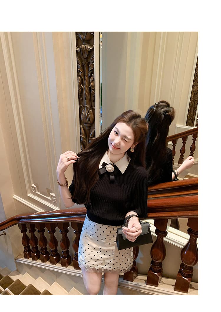 물고기 토끼 ~ 중 토끼 망토 디자인 센스 반팔 티셔츠 여성 여름 2026 새로운 인사이드 가져 가라. 기본 셔츠 맨위 이미지 4