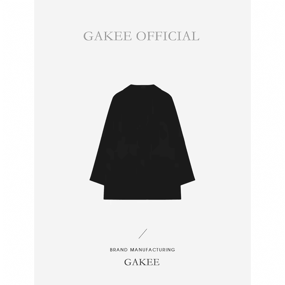 gakee official 검정색 익스트림 제인 긴팔 여성 셔츠 가을 새로운 루즈핏 품격 패션 아마 셔츠 상세 이미지 6