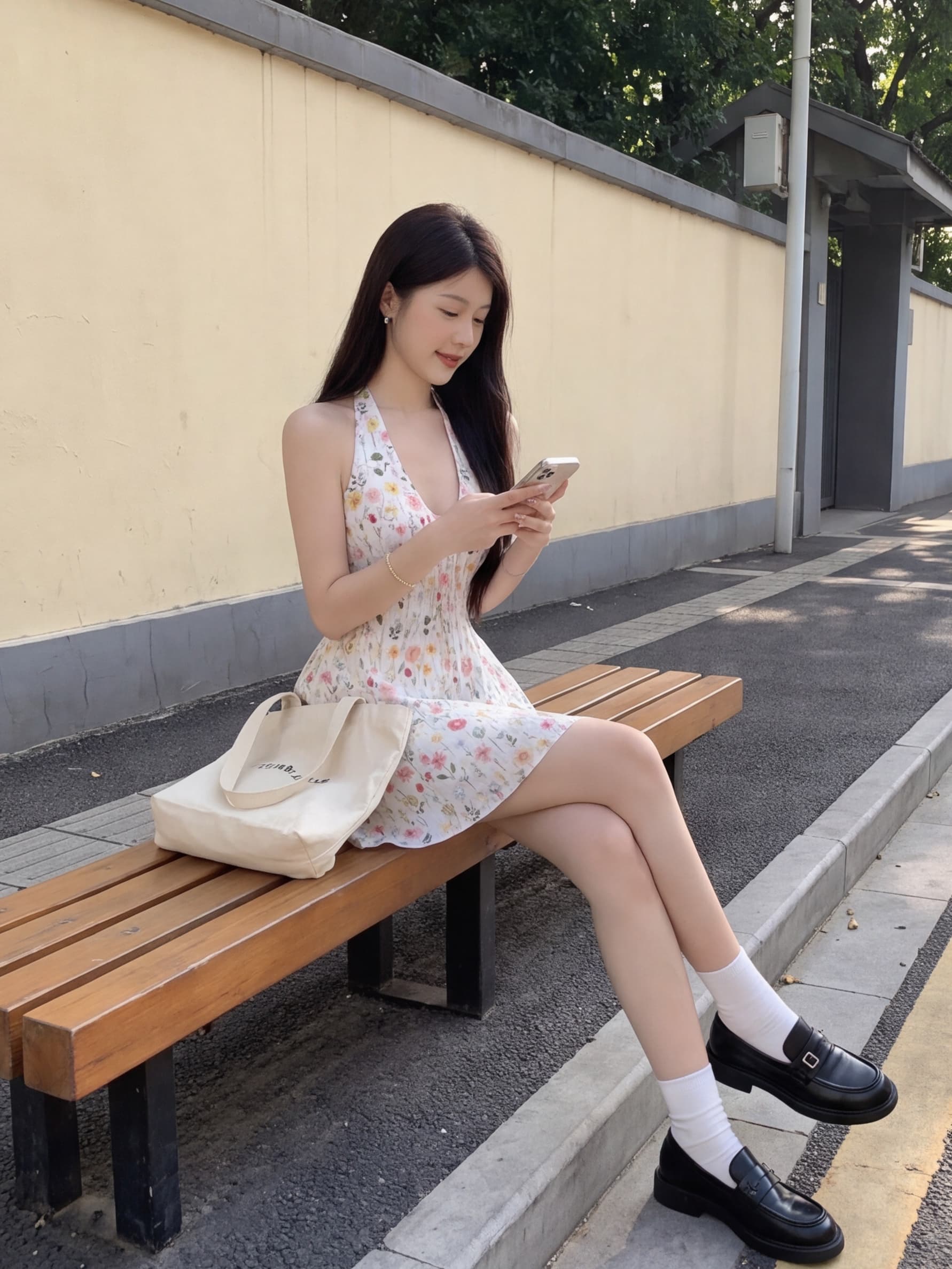 해변가 휴가 행침 목 슬립 꽃무늬 드레스 아이들 여름 2026 새로운 프랑스식 작은