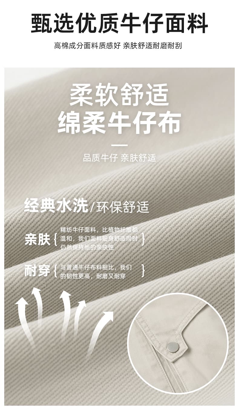 실사 베이지 색 워크웨어 바람 기타 주머니 와이드 레깅스 바지 2026 여름 얇은 스타일 배 모양 표지 넓적 다리 모통이 칼 바지 바지 상세 이미지 10