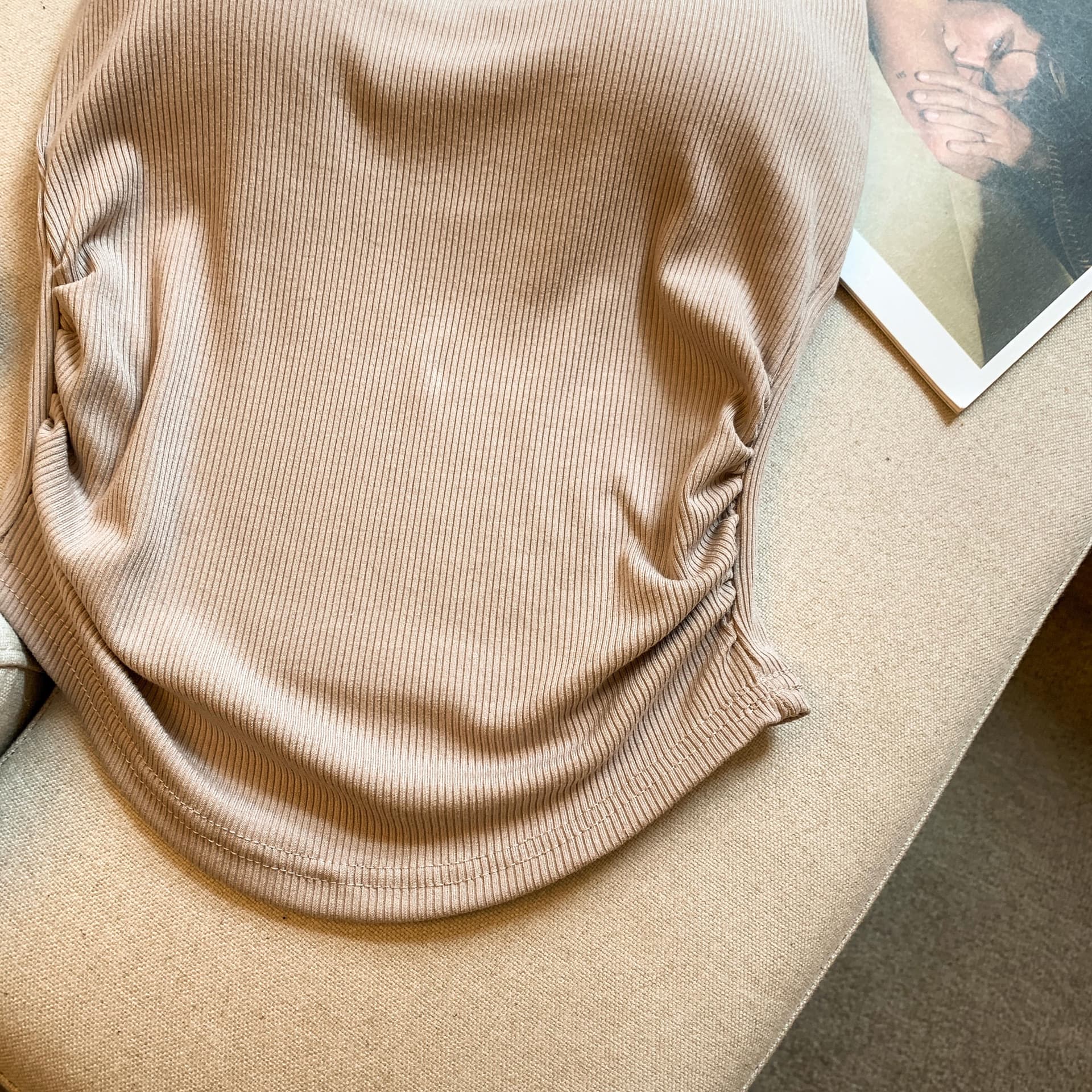 실사 순수한 욕망 바람 다이아몬드 세팅 행침 목 레이스업 민소매 조끼 여성 봄 핫걸 섹시함 백리스 몸매 가꾸기 슬림해 보이는 맨위 상세 이미지 13