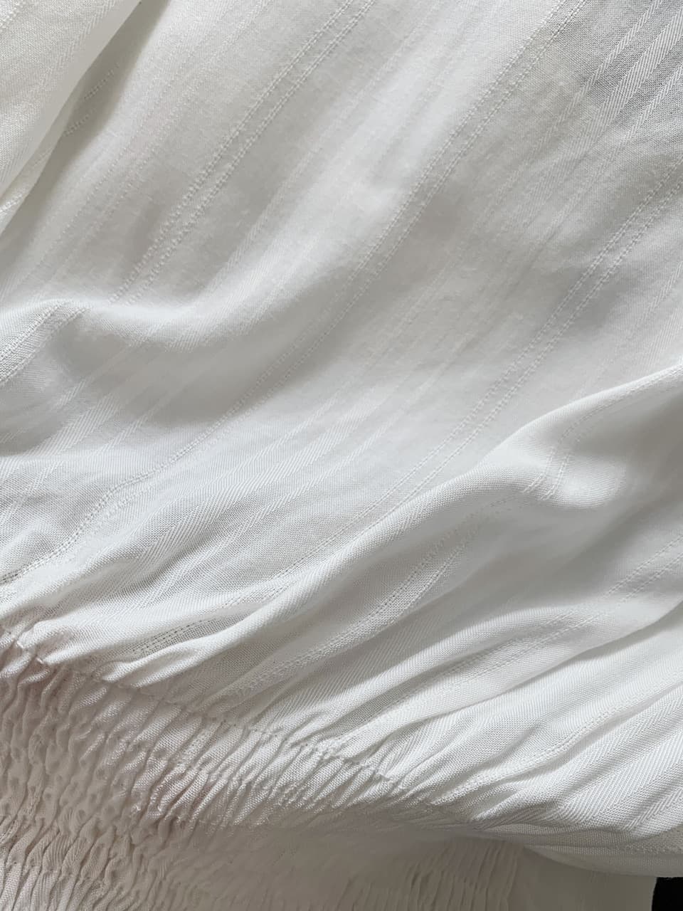 실사 프랑스식 달콤한 매운맛 바람 레이스 레이스 셔츠 여성 여름 새로운 나비 매듭 허리 수축 슬림해 보이는 거품 소매 맨위 상세 이미지 8