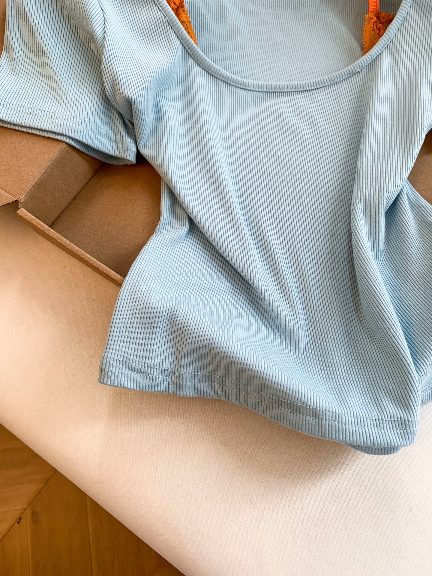 실사 패치워크 반팔 순수한 욕망 티셔츠 쇼트 스타일 나비 매듭 슬림해 보이는 핫걸 여성 여름 새로운 맨위 몸매 가꾸기 페이크 레이어드 상세 이미지 15