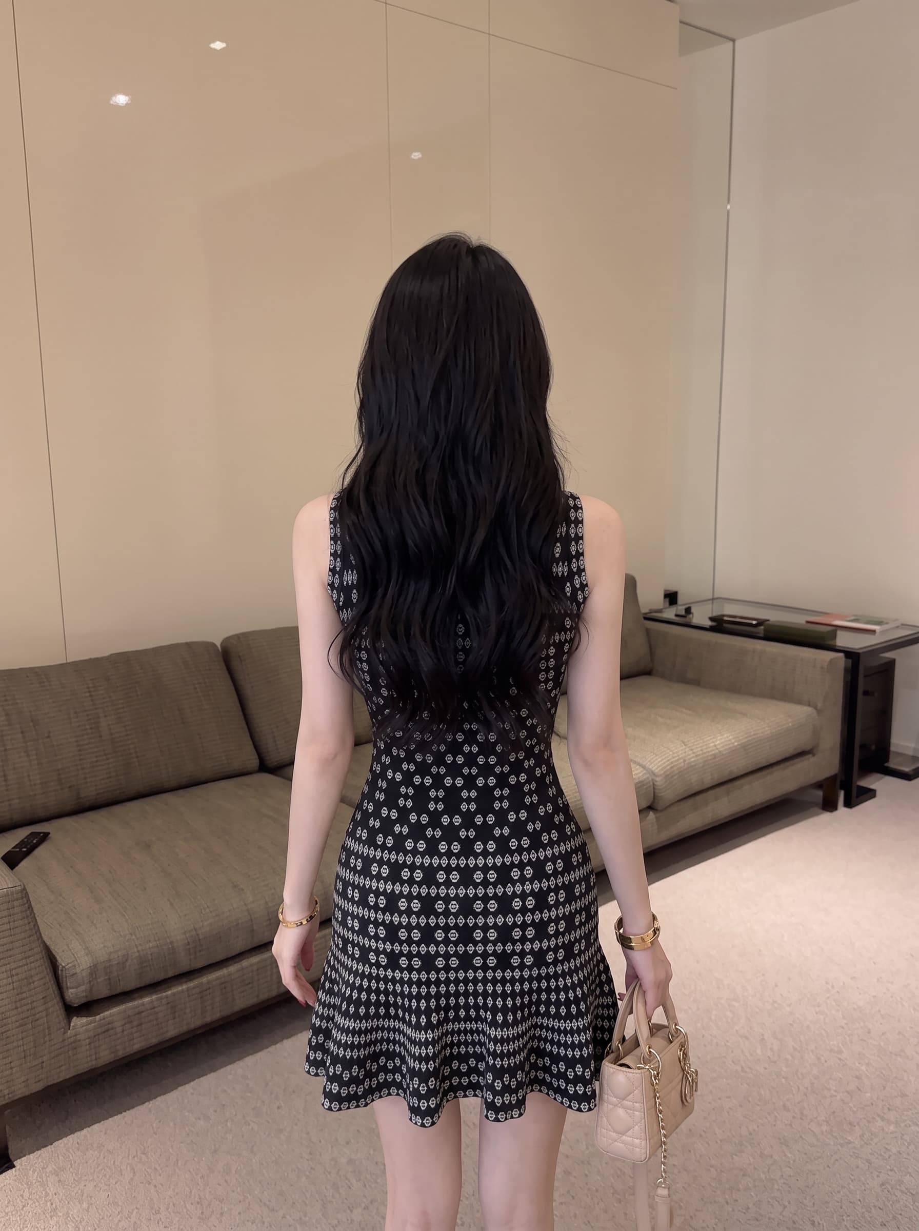 실사 프랑스식 섹시함 허리 수축 타이트 스커트 여성 드레스 여름 꽃무늬 라운드 넥 품격 한 마디 치마 민소매 미니 스커트 상세 이미지 10