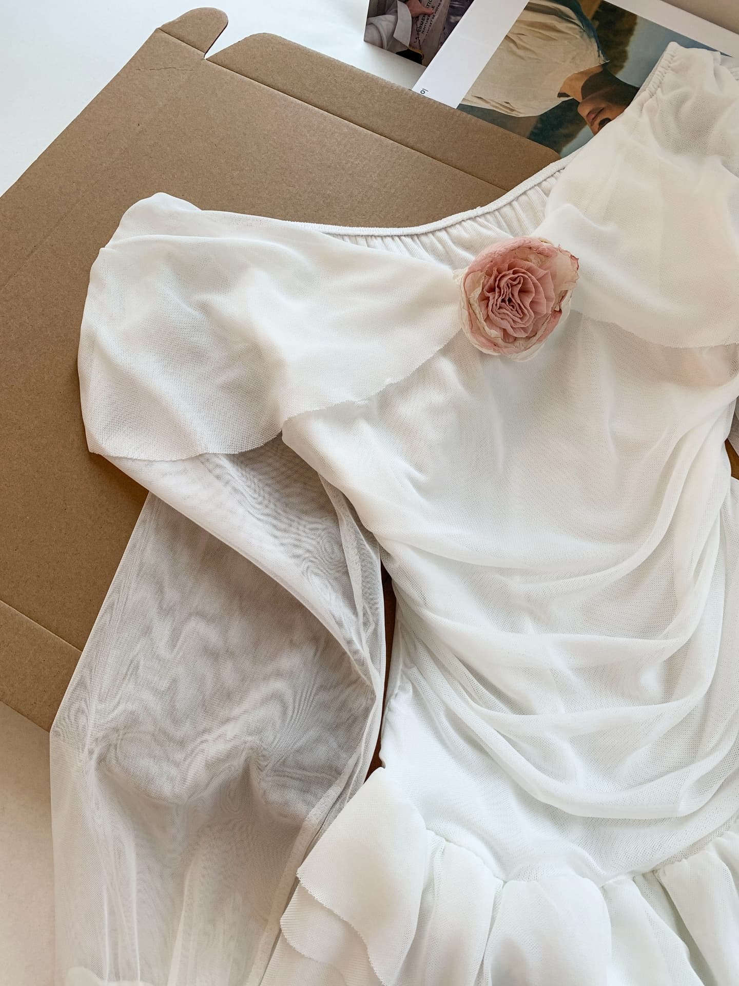 실사 순수한 욕망 핫걸 바람 고급 센스 품격 여성 드레스 여름 주름 마이크로 ~을 통해 허리 수축 슬림해 보이는 긴팔 미니 스커트 상세 이미지 4